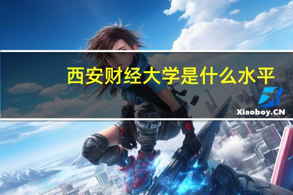 西安财经大学是什么水平