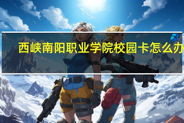 西峡南阳职业学院校园卡怎么办的