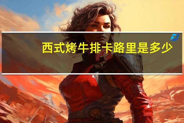 西式烤牛排卡路里是多少