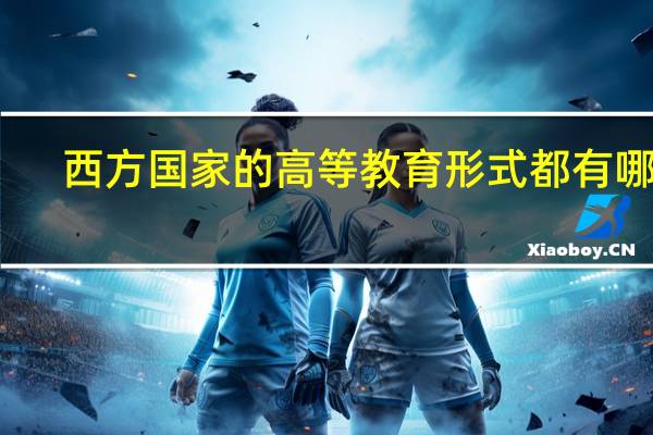 西方国家的高等教育形式都有哪些