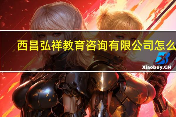 西昌弘祥教育咨询有限公司怎么样