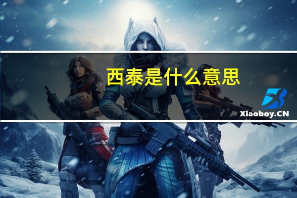 西泰是什么意思