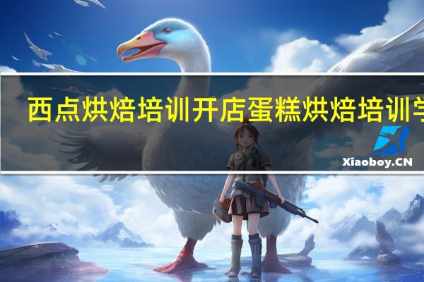 西点烘焙培训开店 蛋糕烘焙培训学校