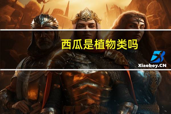 西瓜是植物类吗