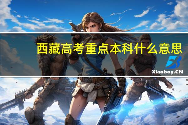 西藏高考重点本科什么意思