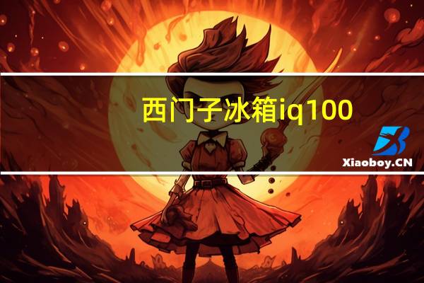 西门子冰箱iq100（q100）