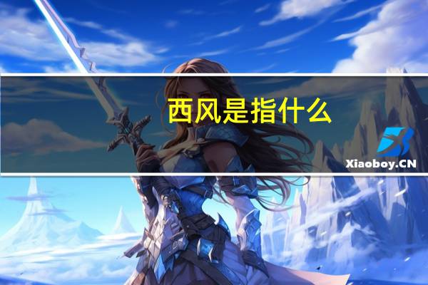 西风是指什么