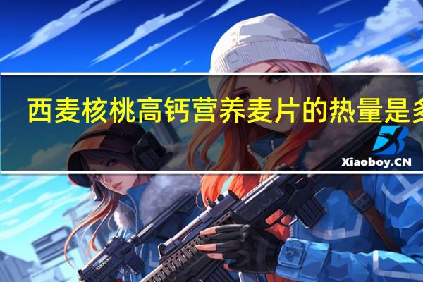 西麦 核桃高钙营养麦片的热量是多少