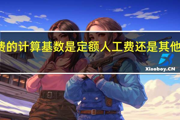规费的计算基数是定额人工费还是其他什么费用（规费的计算基数）