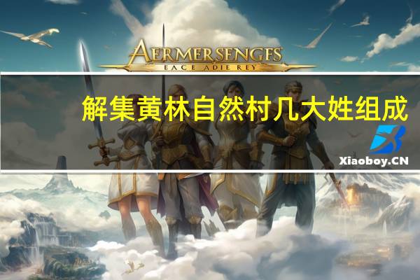 解集黄林自然村几大姓组成