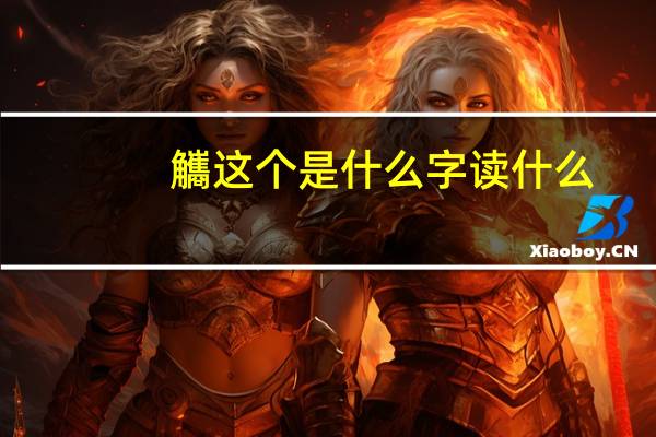 觿这个是什么字读什么