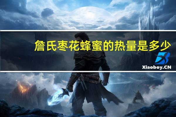 詹氏 枣花蜂蜜的热量是多少