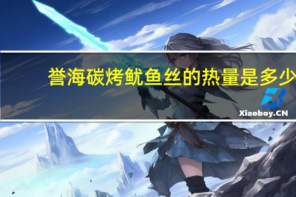 誉海 碳烤鱿鱼丝的热量是多少
