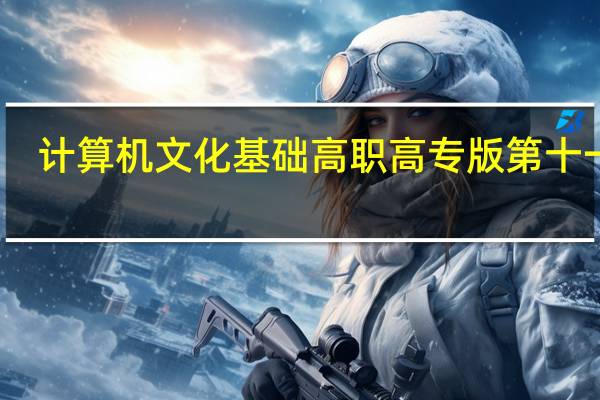 计算机文化基础高职高专版第十一版（计算机文化基础）