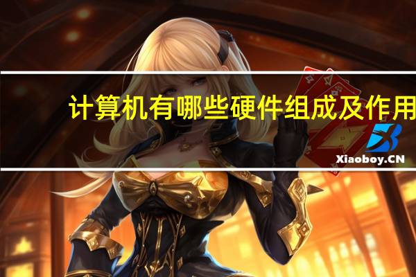 计算机有哪些硬件组成及作用（计算机的主要硬件及作用）