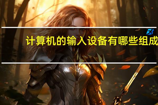 计算机的输入设备有哪些组成（计算机的输入设备有哪些）