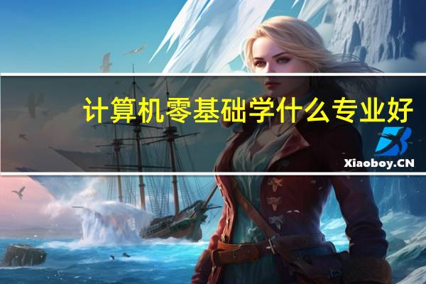 计算机零基础学什么专业好
