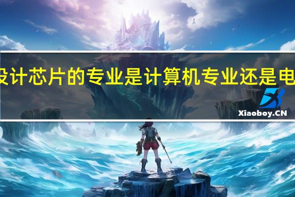设计芯片的专业是计算机专业还是电子专业