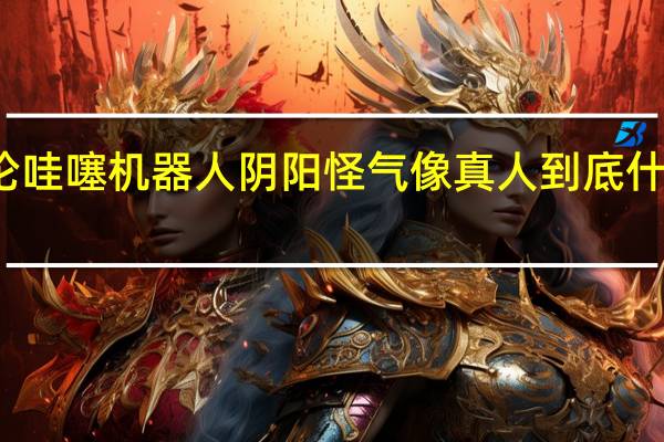 评论哇噻机器人阴阳怪气像真人 到底什么情况嘞