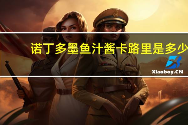 诺丁多 墨鱼汁酱卡路里是多少