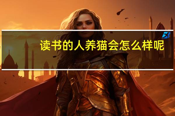 读书的人养猫会怎么样呢