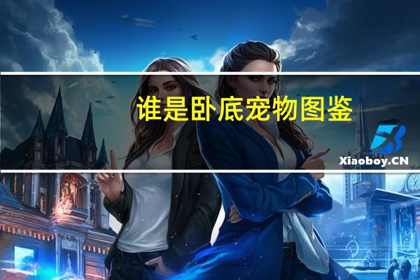 谁是卧底宠物图鉴