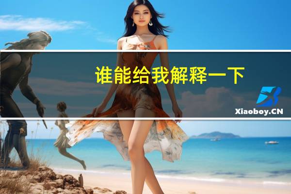 谁能给我解释一下，以下英语的意思