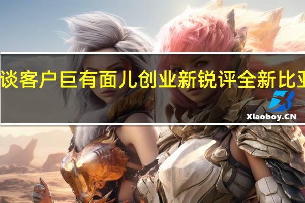 谈客户巨有面儿 创业新锐评全新比亚迪唐