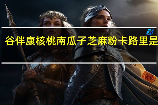 谷伴康 核桃南瓜子芝麻粉卡路里是多少