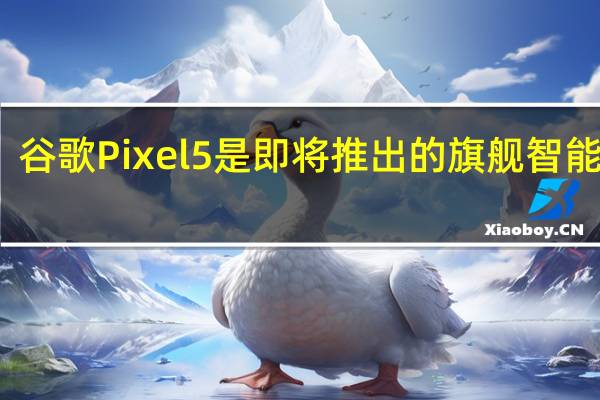 谷歌Pixel5是即将推出的旗舰智能手机