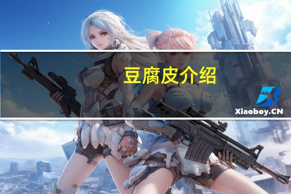 豆腐皮介绍