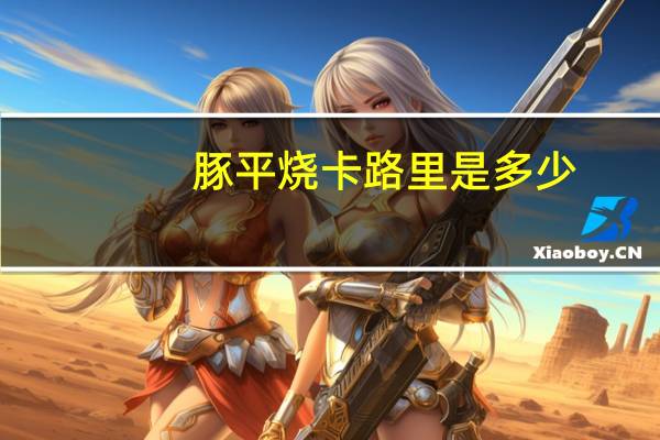 豚平烧卡路里是多少