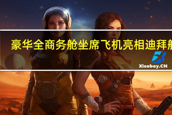 豪华全商务舱坐席飞机亮相迪拜航展：带酒吧和浴室