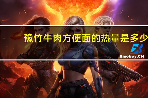 豫竹 牛肉方便面的热量是多少