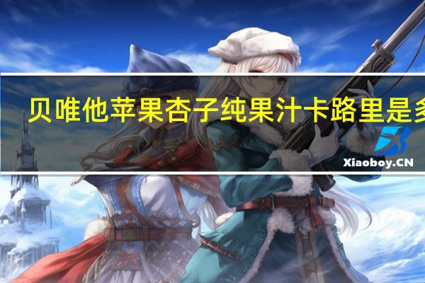 贝唯他 苹果杏子纯果汁卡路里是多少