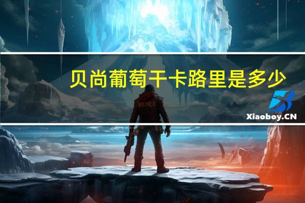 贝尚 葡萄干卡路里是多少