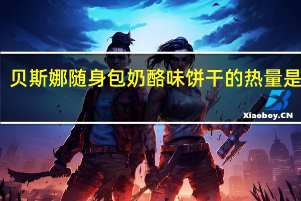 贝斯娜 随身包奶酪味饼干的热量是多少