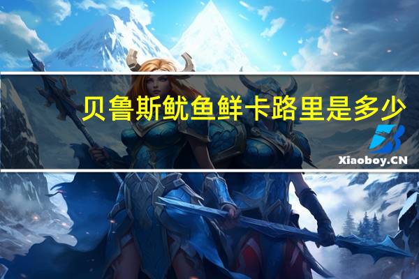 贝鲁斯 鱿鱼鲜卡路里是多少