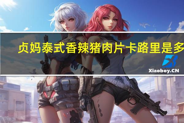 贞妈 泰式香辣猪肉片卡路里是多少