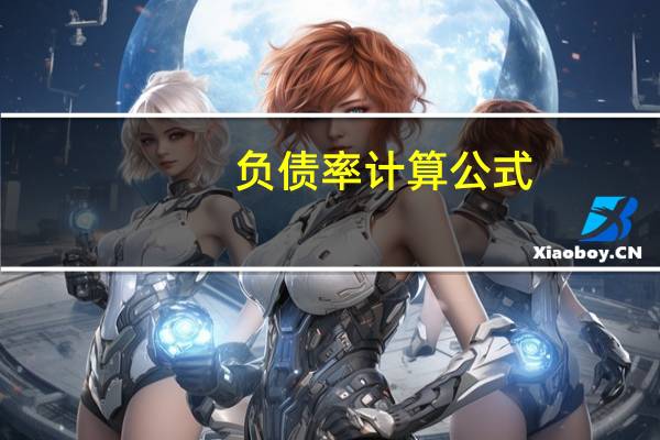 负债率计算公式（负债率）