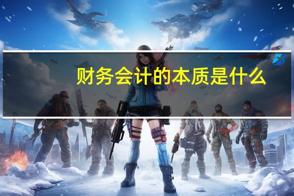 财务会计的本质是什么