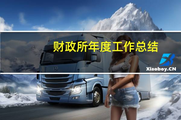 财政所年度工作总结（乡镇财政所工作总结及工作计划）