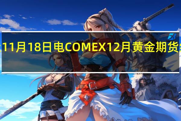 财联社11月18日电COMEX 12月黄金期货结算价收跌0.13%报1984.7美元/盎司本周累涨2.42% 到底什么情况嘞