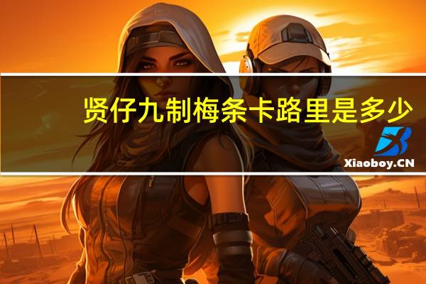 贤仔 九制梅条卡路里是多少