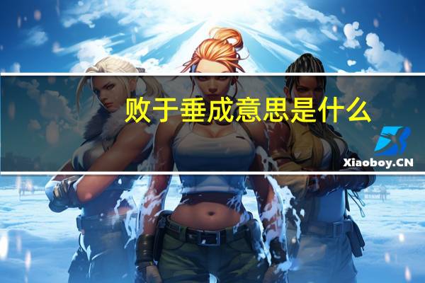 败于垂成意思是什么