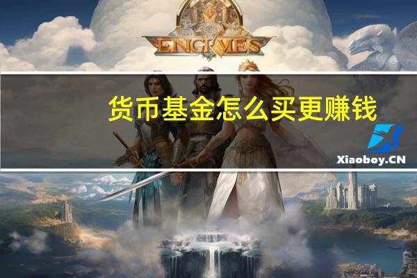 货币基金怎么买更赚钱（货币基金怎么买啊）