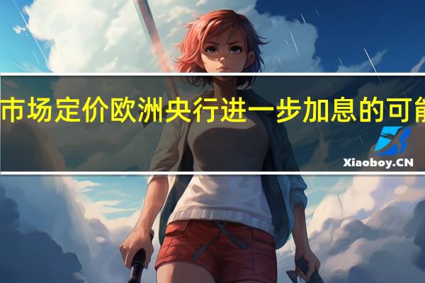 货币市场定价欧洲央行进一步加息的可能性为30%