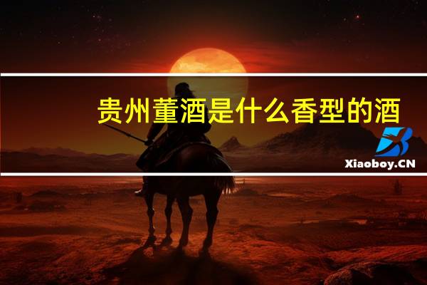 贵州董酒是什么香型的酒（贵州董酒）