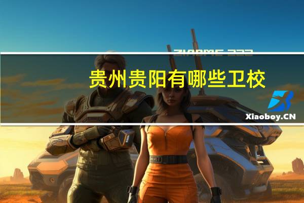 贵州贵阳有哪些卫校