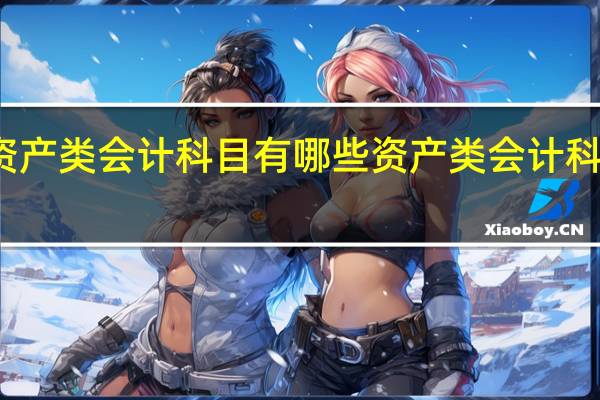 资产类会计科目有哪些资产类会计科目介绍